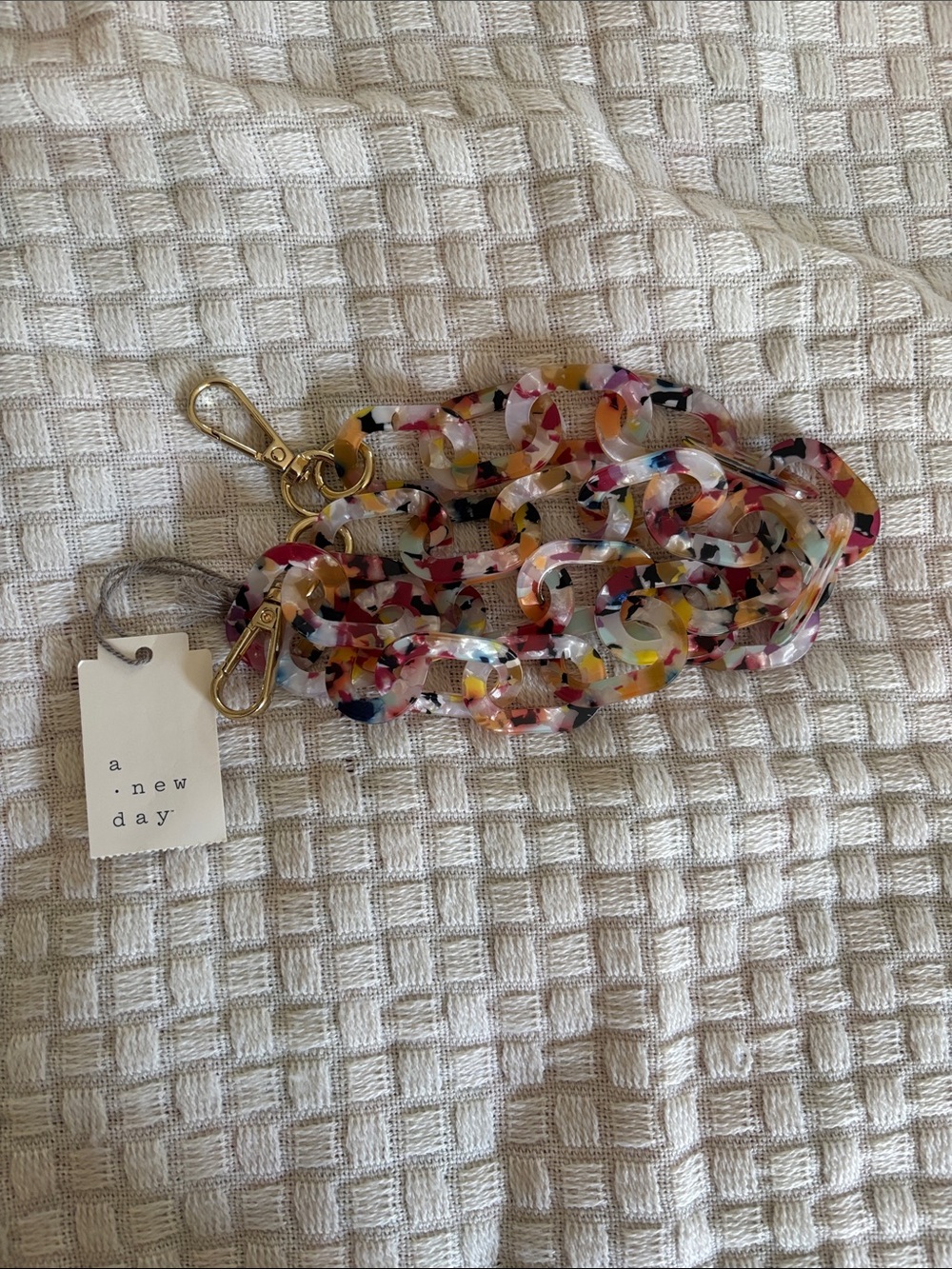 A New Day Acrylic Like Multicolor strap